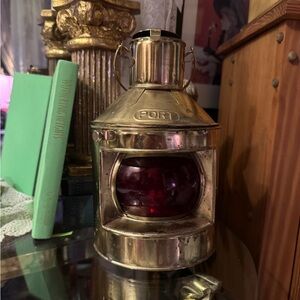 Vintage Nautical Ship Brass Lantern
